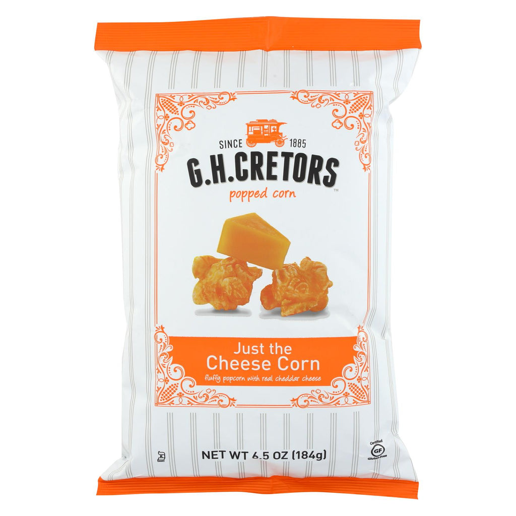 G.h. Cretors Just The Cheese Corn - Cheese Corn - Case Of 12 - 6.5 Oz.