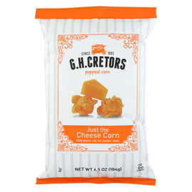 G.h. Cretors Just The Cheese Corn - Cheese Corn - Case Of 12 - 6.5 Oz.
