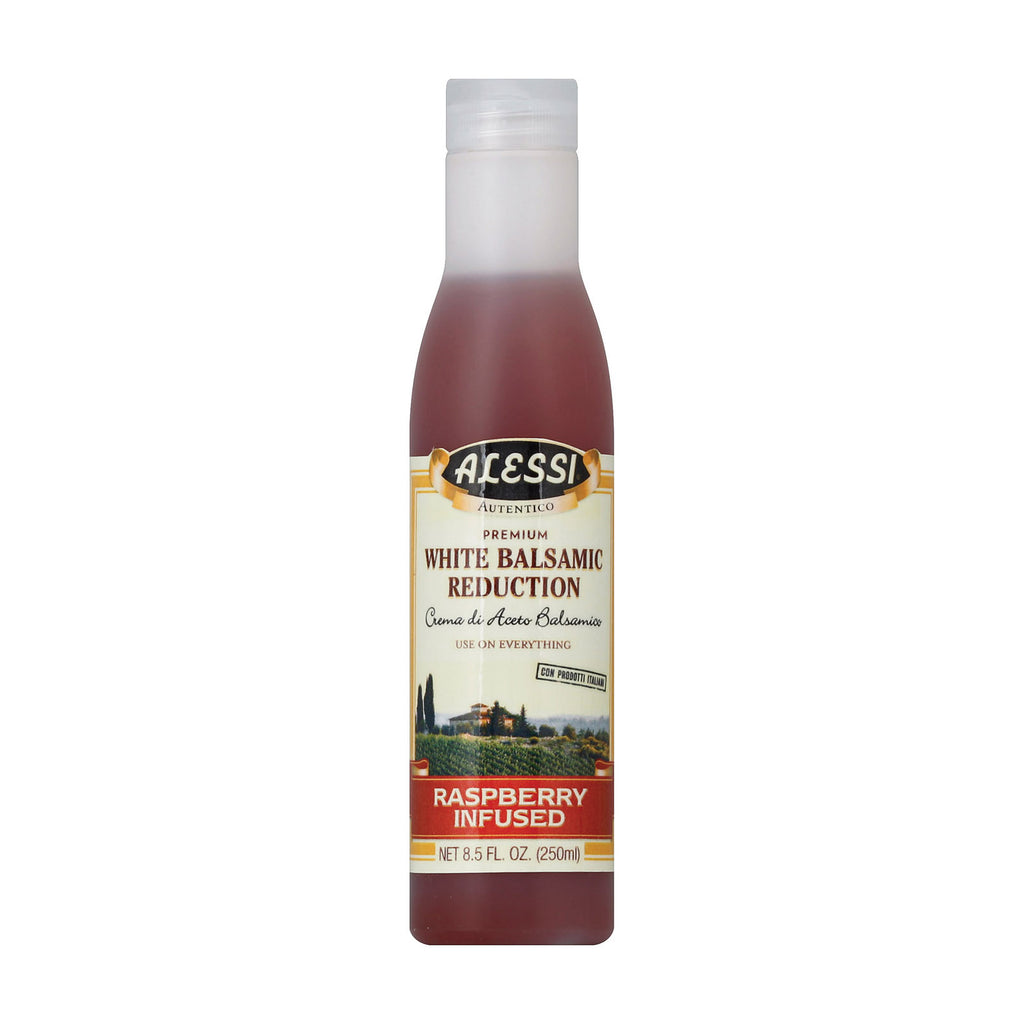 Alessi - Vinegar - White Balsamic Raspberry Blush - Case Of 6 - 8.5 Oz.
