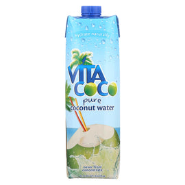 Vita Coco Coconut Water - Pure - Case Of 12 - 1 Liter