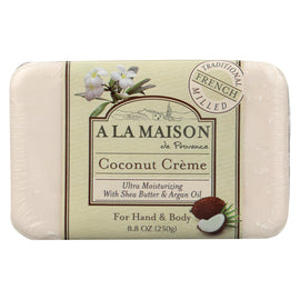 A La Maison - Bar Soap - Coconut Creme - 8.8 Oz
