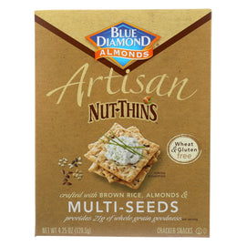 Blue Diamond - Artesion Nut Thins - Multi Seed - Case Of 12 - 4.25 Oz.