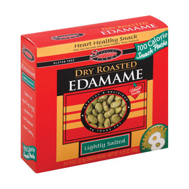 Seapoint Farms Dry Roasted Edamame - Lightly Salted - Case Of 12 - 0.79 Oz.
