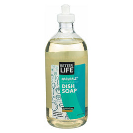 Better Life Dish Soap - Lemon Mint - 22 Fl Oz