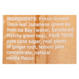 Argo Tea Iced Green Tea - Ginger Twist - Case Of 12 - 13.5 Fl Oz.