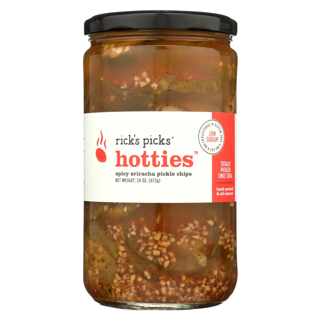 Rick's Picks Hotties Pickles - Case Of 6 - 24 Oz.