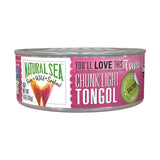 Natural Sea Wild Tongol Tuna - With Sea Salt - Case Of 12 -  5 Oz.