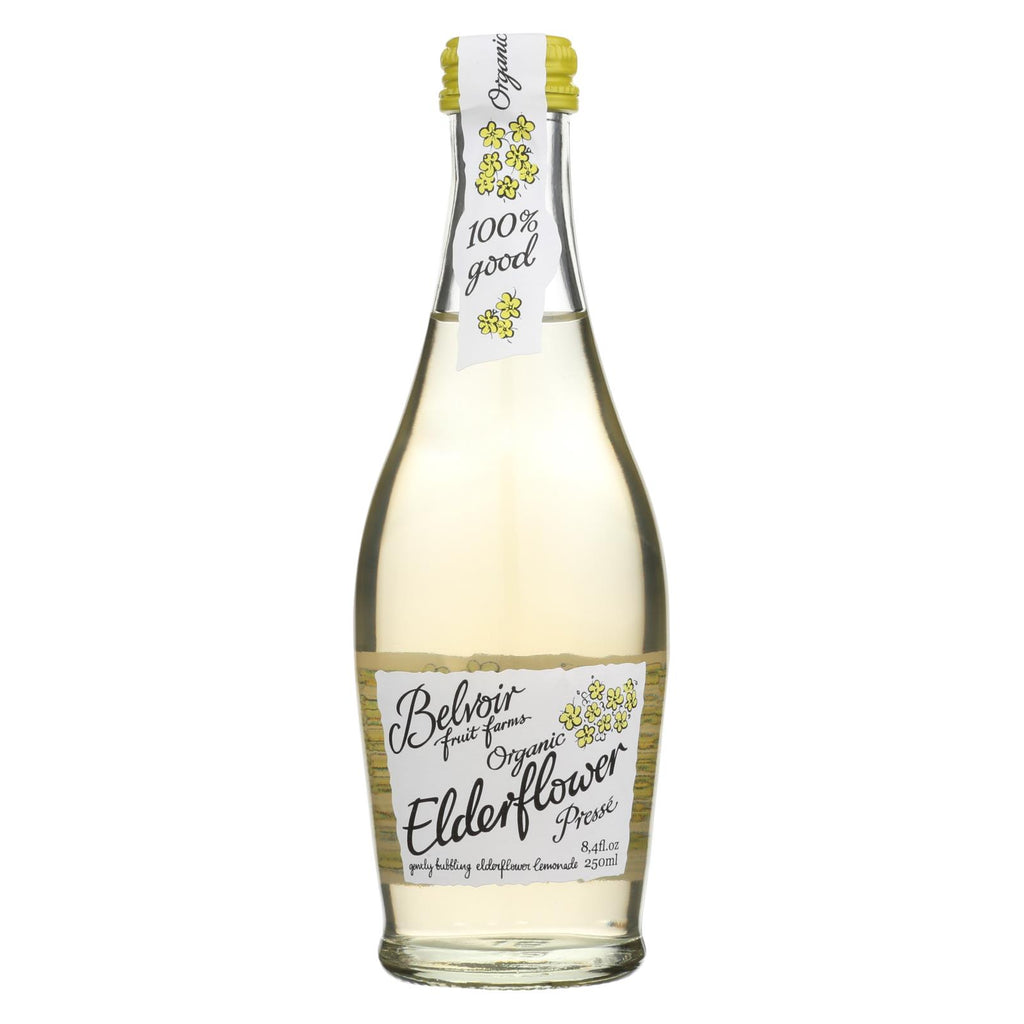 Belvoir Beverage - Organic - Elderflower - Presse - Case Of 24 - 8.45 Fl Oz