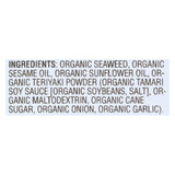 Gimme Organic Roasted Teriyaki - Case Of 12 - 0.17 Oz.