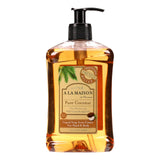 A La Maison French Liquid Soap - Coconut - 16.9 Oz