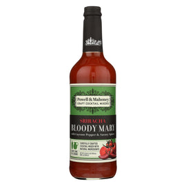 Powell & Mahoney Cocktail Mixers - Sriracha Bloody Mary - Case Of 6 - 25.36 Oz.