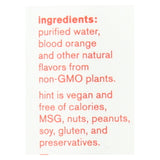 Hint Water - Blood Orange - Case Of 12 - 16 Fl Oz
