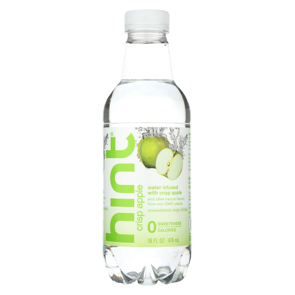 Hint Apple Water - Crisp Apple - Case Of 12 - 16 Fl Oz.