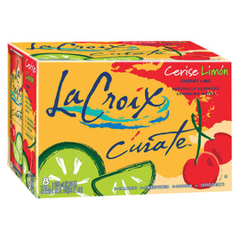 Lacroix Sparkling Water - Lime - Case Of 3 - 12 Fl Oz.