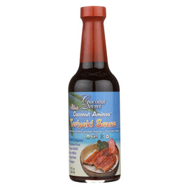Coconut Secret - Organic Teriyaki Sauce - Case Of 12 - 10 Fl Oz.