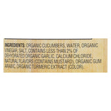 Woodstock Organic Pickles - Kosher Dill - Spears - Case Of 6 - 24 Oz.