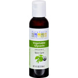 Aura Cacia Skin Care Oil - Organic Vegetable Glycerin Oil - 4 Fl Oz