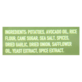Boulder Canyon - Avocado Oil Canyon Cut Potato Chips - Sea Salt And Cracked Pepper - Case Of 12 - 5.25 Oz.