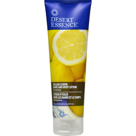 Desert Essence Hand And Body Lotion - Italian Lemon - 8 Fl Oz