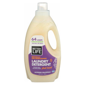 Better Life Laundry Detergent - Lavender Grapefruit - Case Of 4 - 64 Fl Oz