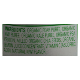 Happy Tot Toddler Food - Organic - Fiber And Protein - Stage 4 - Pear Kiwi And Kale - 4 Oz - Case Of 16