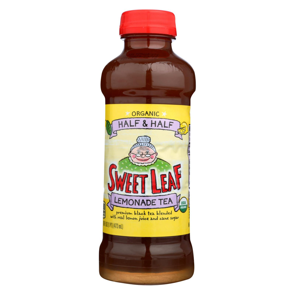 Sweet Leaf Tea Premium Iced Black Tea - Half And Half - Case Of 12 - 16 Fl Oz.
