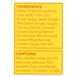 Nairn's Oatmeal Ginger Cookie Gluten - Ginger - Case Of 12 - 5.64 Oz.