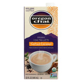 Oregon Chai Tea Latte Concentrate - Salted Caramel - Case Of 6 - 32 Fl Oz.