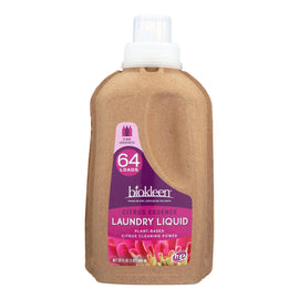 Biokleen Laundry Liquid - Citrus Essence - 32 Oz - Case Of 6