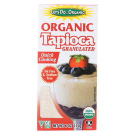 Let's Do Organics Tapioca Granules - Case Of 6 - 6 Oz.
