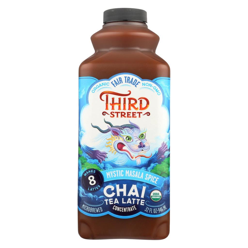 Third St Chai - Mystic Masala Spice - Case Of 6 - 32 Fl Oz.