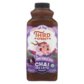 Third St Chai - Honey Vanilla Spice - Case Of 6 - 32 Fl Oz.