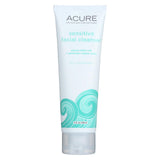 Acure Sensitive Facial Cleanser - Peony Extract And Sunflower Amino Acids - 4 Fl Oz.