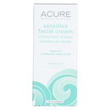 Acure Sensitive Facial Cream - Argan Oil And Sunflower Amino Acids - 1.75 Fl Oz.