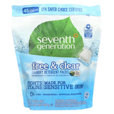 Seventh Generation Laundry Detergent - Packs - Case Of 8 - 45 Count