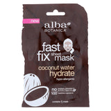 Alba Botanica - Fast Fix Sheet Mask - Coconut Water Hydrate - Case Of 8 - 1 Count