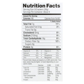 Simple Mills Sprouted Seed Crackers - Everything - Case Of 6 - 4.25 Oz