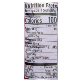 Happy Baby Organic Baby Food - Black Beans - Banana - Case Of 16 - 4 Oz