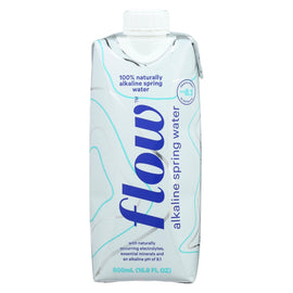 Flow Spring Water - Natural Alkaline - Case Of 12 - 500 Ml