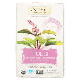 Numi Tea Organic Herb Tea - Gratitude - Case Of 6 - 16 Count