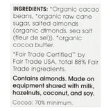 Alter Eco Americas Organic Chocolate Bar - Dark Salted Almonds - Case Of 12 - 2.82 Oz
