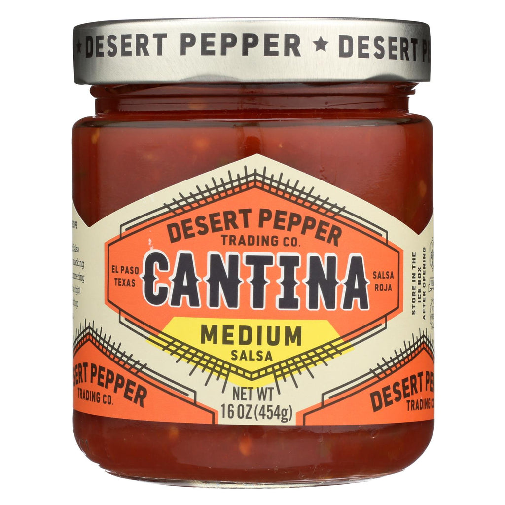 Desert Pepper Trading - Cantina Salsa - Medium Red - Case Of 6 - 16 Oz
