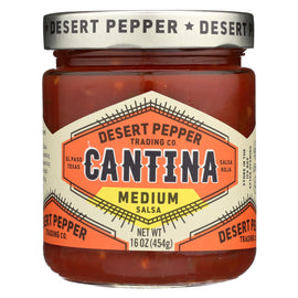 Desert Pepper Trading - Cantina Salsa - Medium Red - Case Of 6 - 16 Oz