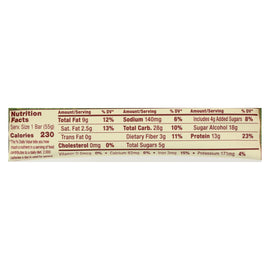Think! Thin Plant Protein Bar - Sea Salt Almond Chocolate - Case Of 10 - 1.94 Oz