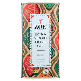 Zoe - Extra Virgin Olive Oil - Case Of 6 - 1 Liter
