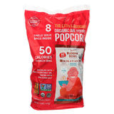 Lesser Evil Organic Air Popped Popcorn - Himalayan Pink - Case Of 12 - 8-.46 Oz