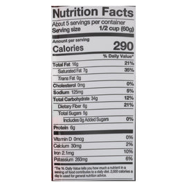 New England Naturals Granola - Organic - Strawberry - Unsweetened - Case Of 6 - 11 Oz