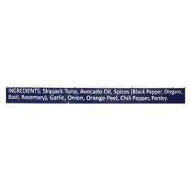 Safe Catch Elite Wild Tuna - Garlic Herb - Case Of 6 - 5 Oz
