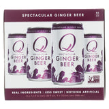 Q Drinks Soda - Ginger Beer - Can - Case Of 6 - 4-7.5fl Oz