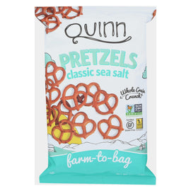 Quinn - Pretzel Twists - Classic Sea Salt - Case Of 8 - 7 Oz.